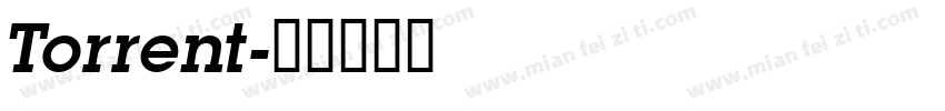 Torrent字体转换