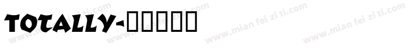 Totally字体转换