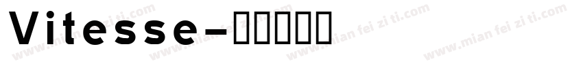 Vitesse字体转换