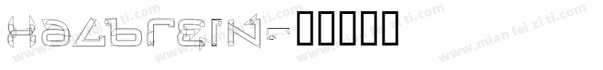 Halbrein字体转换