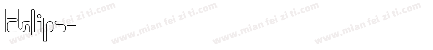 Icklips字体转换