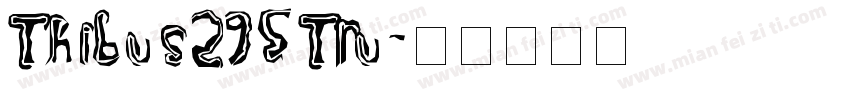 Thibus29STru字体转换