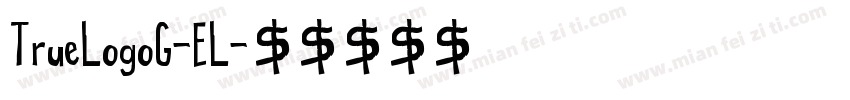 TrueLogoG-EL字体转换