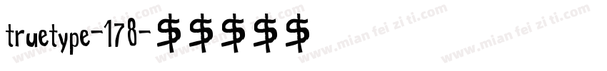 truetype-178字体转换