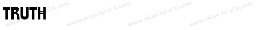 Truth字体转换