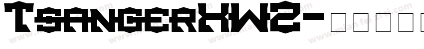 TsangerXW2字体转换