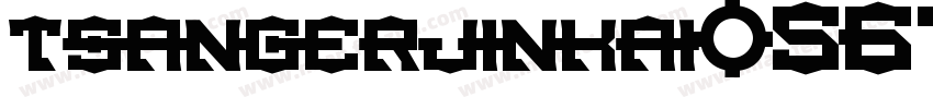 tsangerjinkai056763w字体转换