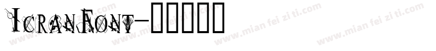 IcranFont字体转换