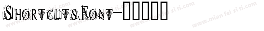 ShortcutsFont字体转换