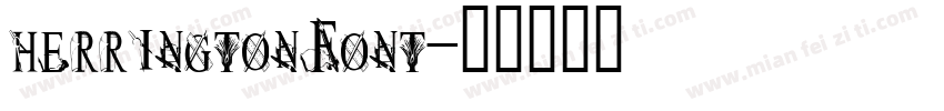 herringtonFont字体转换