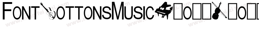 FontBottonsMusicPro-608o字体转换