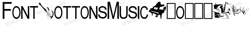 FontBottonsMusicPro-v8GL字体转换