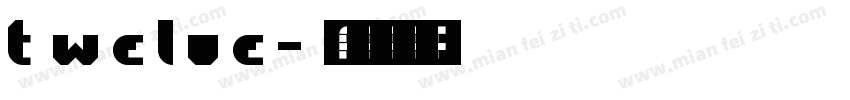 twelve字体转换