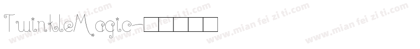 TwinkleMagic字体转换