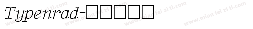 Typenrad字体转换