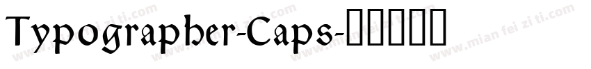 Typographer-Caps字体转换