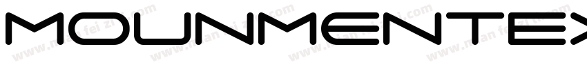 MounmentExtended字体转换