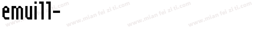emui11字体转换