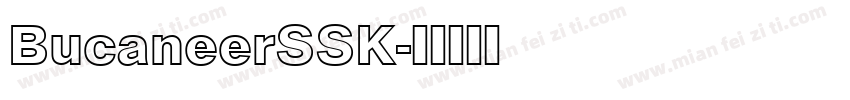 BucaneerSSK字体转换