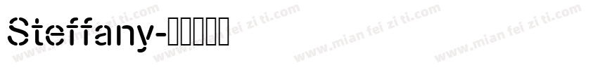 Steffany字体转换
