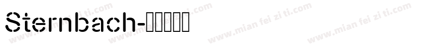 Sternbach字体转换