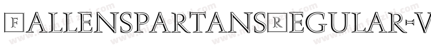 FallenspartansRegular-vOPE字体转换