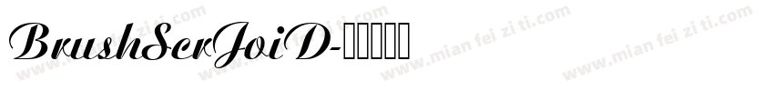 BrushScrJoiD字体转换