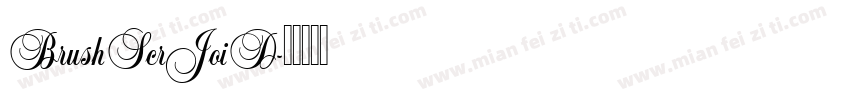 BrushScrJoiD字体转换