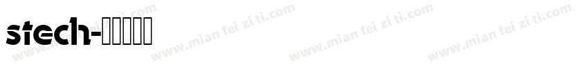stech字体转换
