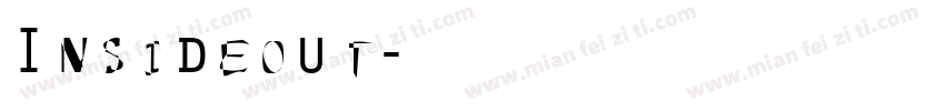 Insideout字体转换