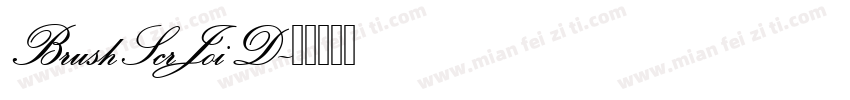 BrushScrJoiD字体转换