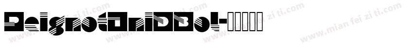 PeignotIniDBol字体转换