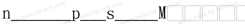 NetworksPostScript字体转换