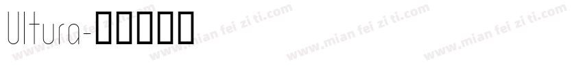 Ultura字体转换