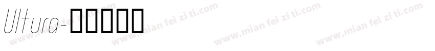 Ultura字体转换