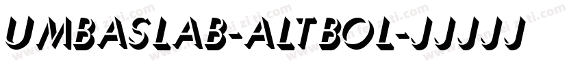 umbaslab-altbol字体转换