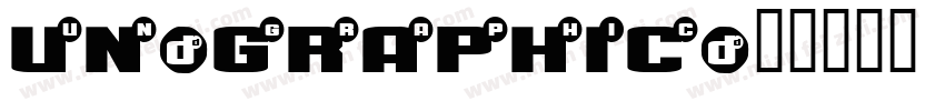un-graphic字体转换