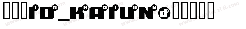 開運体id_kaiun字体转换
