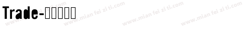 Trade字体转换