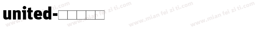 united字体转换