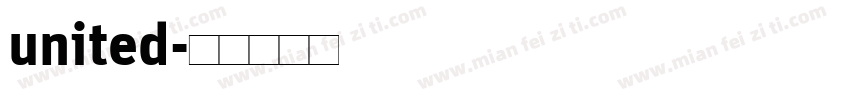 united字体转换