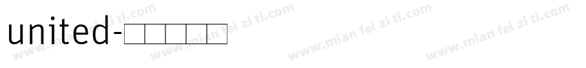 united字体转换