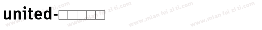 united字体转换