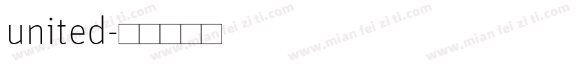 united字体转换
