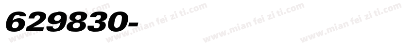 629830字体转换
