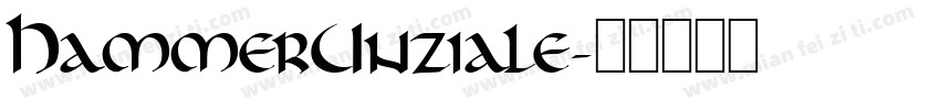 HammerUnziale字体转换