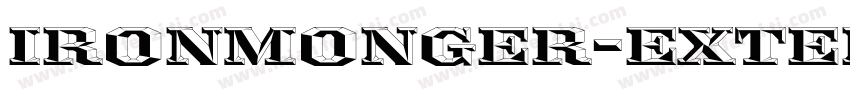 Ironmonger-Extended字体转换
