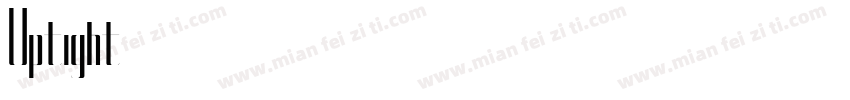 Uptight字体转换