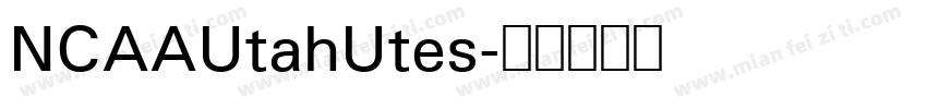 NCAAUtahUtes字体转换