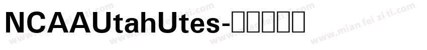 NCAAUtahUtes字体转换